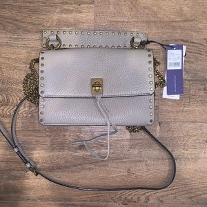 Like New Rebecca Minkoff Darren Crossbody in Taupe